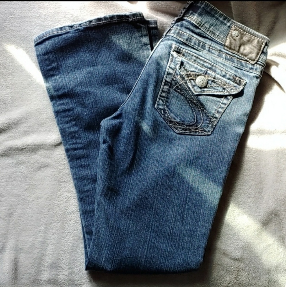 Silver Jeans 28/30  Suki Surplus